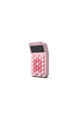Truebo HoneyComb Pembe Renkli Hesap Makinesi