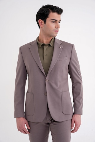 Efor Comfort Fit Mono Yaka Torba Cep Esnek Yünlü Füme Spor Takım Elbise Tk 931 Füme