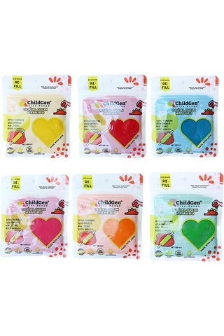 Doğal Oyun Hamuru Yedek Paket 6x125 Gr 4 Adet