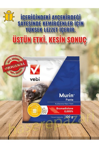 Vebi Murin Pasta Fare Zehri  100 G