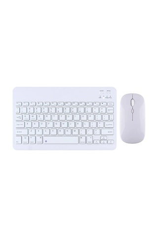 Uryport Kyb71 Kablosuz Türkçe Q Klavye Mouse Set - Beyaz Diğer