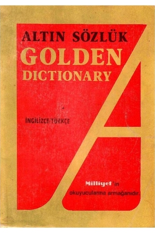 Altın Sözlük Golden Dictionary - İngilizce - Türkçe - Türkçe - İngilizce 1 Ve 2 Kitap Takım