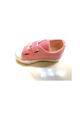 Çocuk Çırtlı Ayakkabı .kız Çocuk Işıklı Sneaker, Pembe