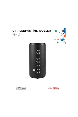 160 L Çift Serpantinli Boyler