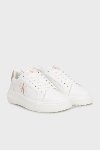 Calvin Klein Bayan Ayakkabı Yw0yw00823 0k6 Beyaz Beyaz