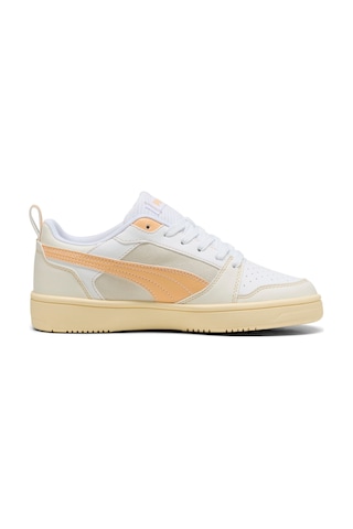 Puma Rebound V6 Unisex Low Flowers Spor Ayakkabı 400714 02 Açık Beyaz
