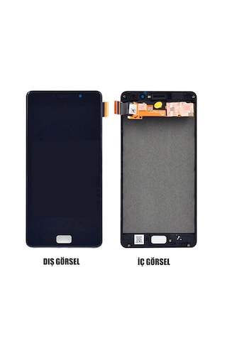 Teknonet Lenovo P2 Uyumlu Lcd+dokunmatik+çıtalı - Siyah