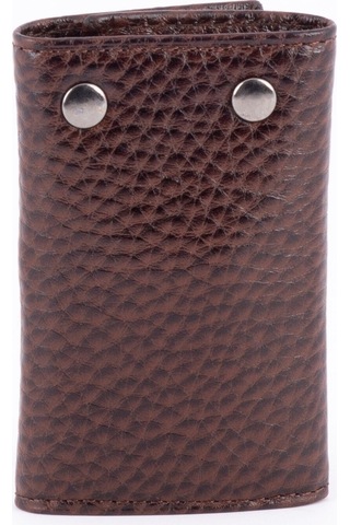 613 Model Hakiki Deri 6'lı Çevirme Anahtarlık Kahve