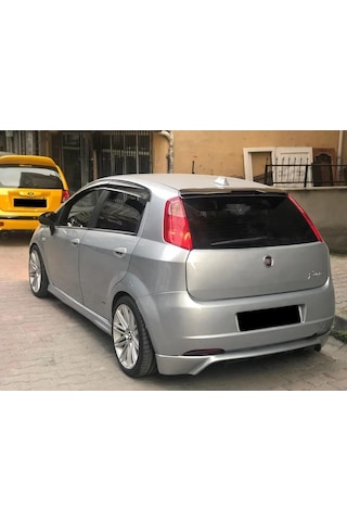 Fiat Punto Grande Rieger Arka Ek Difüzör Siyah Plastik 2005-2009 Arka-difizör-bodykit-ek-karlık