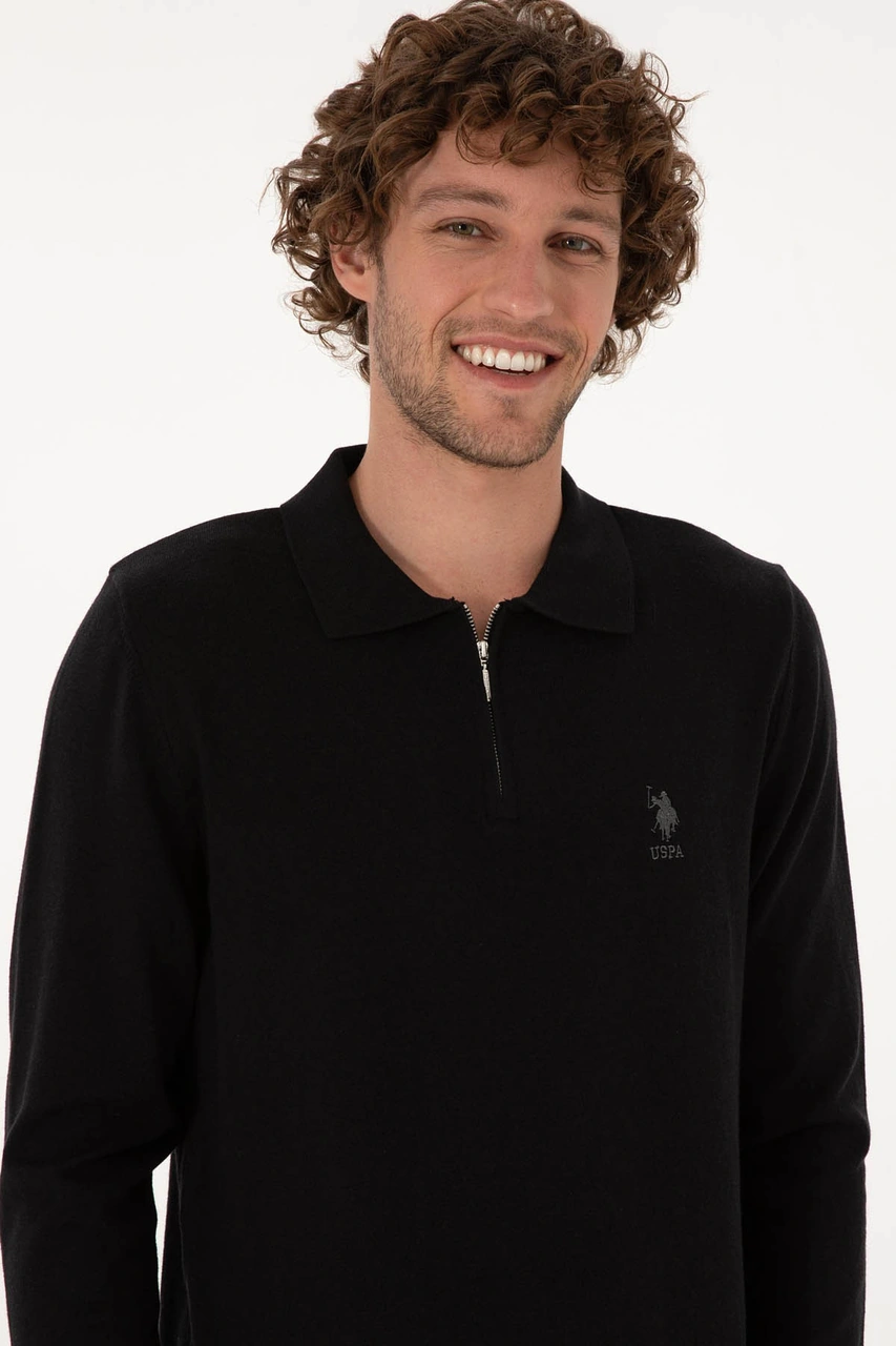 U.s. Polo Assn. Farah025k Siyah Erkek Kazak 2236535 Siyah