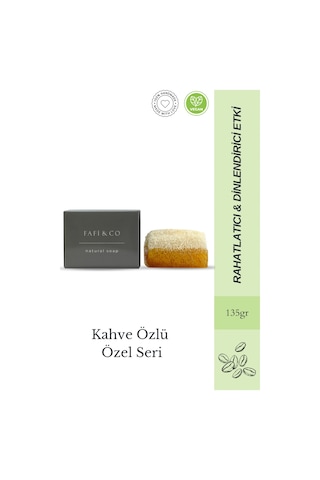 Doğal Kabak Lifli Kahve Özlü Lifli Sabun 135 Gr Diğer