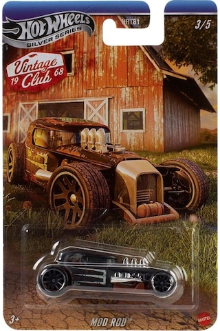 Hw Vintage Assortment Mod Rod Jky33 Çok Renkli