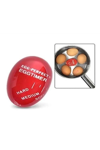 Dublör Yumurta Zamanlayıcı 1 Adet Egg Timer, Haşlama Süresi Belirleyici Aparat