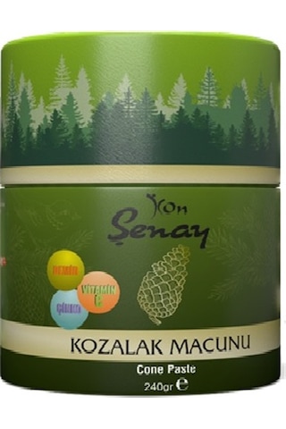 Şenay Kozalak Macunu 240 Gr Şenay Kozalak Macunu 240 Gr