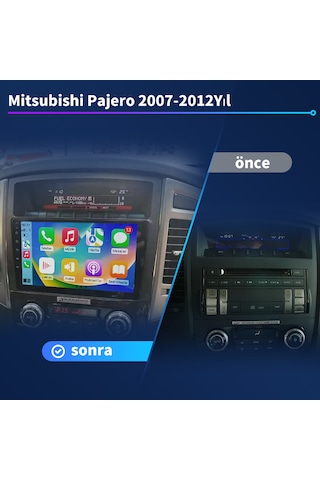Mitsubishi L200 2014-2007yıl 4gb Ram 32gb Rom Multimedya Carplay