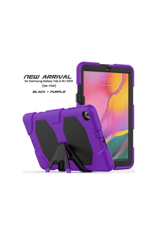 Newface Samsung Galaxy Uyumlu T510 Tab A 10.1 Kılıf Griffin Tablet Kapak - Mor - Name: Samsung Galaxy Uyumlu T510 Tab A 10.1 Tablet Kılıfı