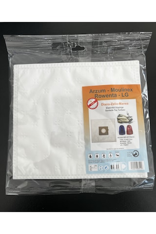 Arzum-moulinex Rowenta- LG Uyumlu Diana-zelio-manea Süpürge Toz Torbası