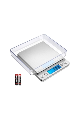 Dijital Hassas Elektronik Taşınabilir Terazi Tartı 3000gr- 0.1gr