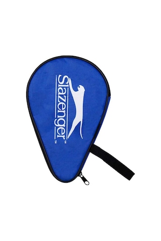 Delux Serisi Slazenger Masa Tenisi Raket Kılıfı Mavi Spor Malzemesi Tenis Aksesuarı