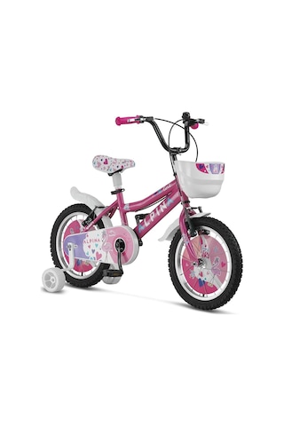 Ümit 1647 Alpına-l-bmx-v Kız Çocuk Bisikleti 332h V 16 Jant Pembe Çok Renkli