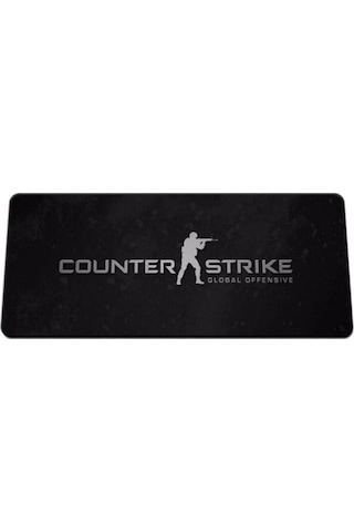 Counter Strıke 70X30 Cm Oyuncu Mouse Pad Kaydırmaz Dikişli