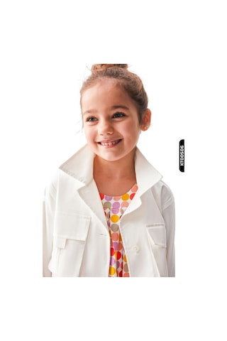 Nk Kids Xo Kids Kız Çocuk Ceket 4-8 Yaş 36542 Ekru