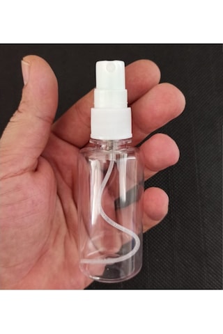 50Ml - 25 Adet - Plastik Boş Sprey Başlıklı Pet Şişe