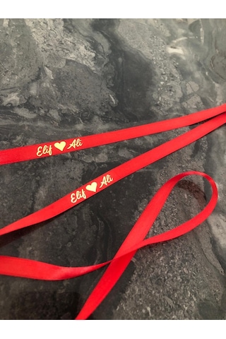 İsimli Söz Nişan Kurdelesi K-