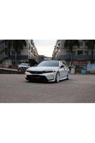 Autogp Honda Civic Fe1 Drl Led Sis Lambası Typer Model 2021+