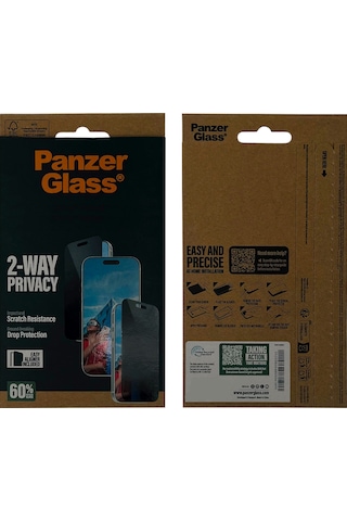 Panzerglass Apple Uyumlu iPhone 17 Pro Max Hayalet Full Cam Koruyucu - Siyah