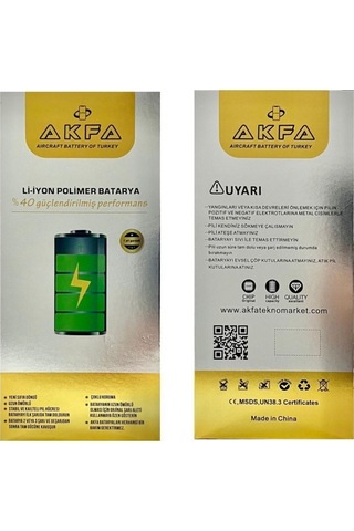 Akfa Xiaomi Redmi Note 7 Telefon Batarya Model:afjnu125