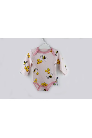 Necix Logolu Üçlü Badi Pembe