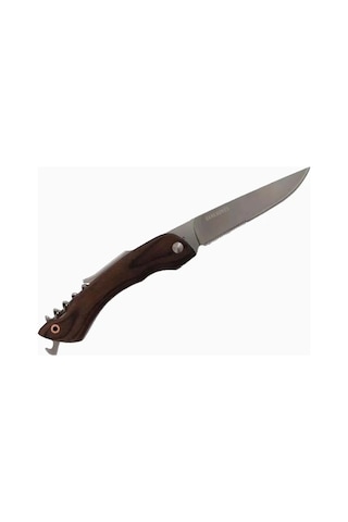 Barebones Provisions Corkscrew Çok Amaçlı Katlanır Kamp Bıçak Çok Amaçlı Kamp Çakı Kahverengi
