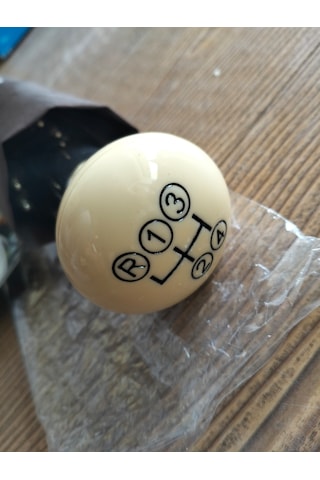 Mercedes Benz Kemik Vites Topuzlu Şemsiye Kahverengi