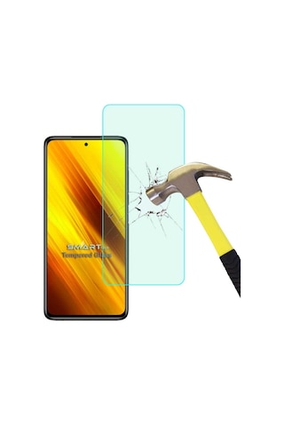 Poco X3 Uyumlu Temperli Kırılmaz Cam Ekran Koruyucu 3 Lü Set