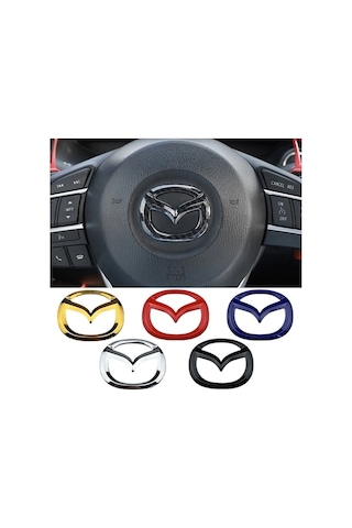 Joyjadehub Gümüş-1 Adet Abs Araba Direksiyon Merkezi Amblem