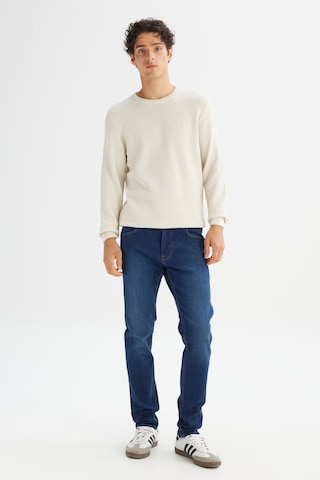 Lee Pamuklu Regular Fit Erkek Triko Kazak L2520364104 Ekru