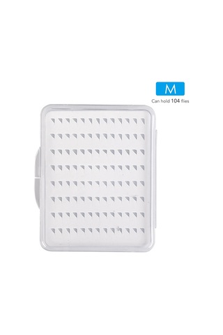 Jeehugo Orta Boy Dayanıklı Abs Fly Fishing Kutusu - İç Eva Köpük İle Sinirli Uçak Balıkçılığı Aksesuarı