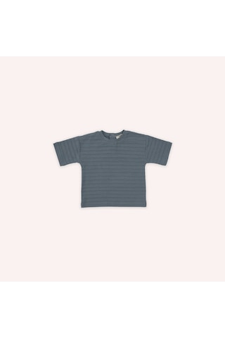 Panço Erkek Çocuk Kısa Kollu T-shirt İndigo