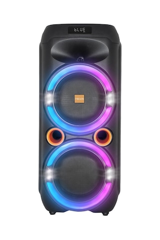 Mikado Bykalite Md-79kp 30w Işıklı Siyah 1 Uhf Uv Mikrofonlu Usb/bt/tf/tws/aux 2 Mik Girişli Type-c Şarjlı Toplantı-parti Hoparlö