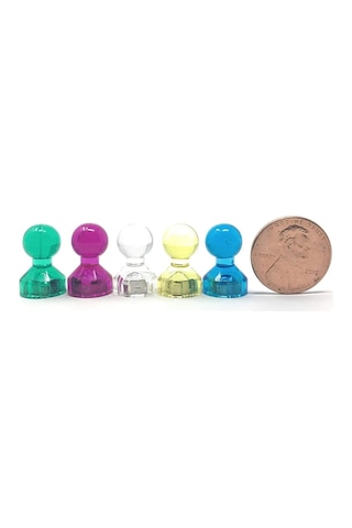 Ay Magnet 10 Adet Pano Mıknatısı - Güçlü Neodyum Miknatis - Pano