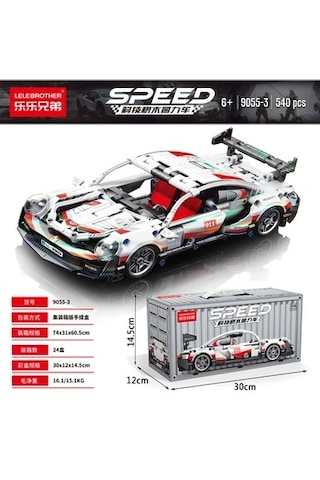 Speed Series - 1:18 Porsche 911 Rsr Yarış Arabası 540 Parça
