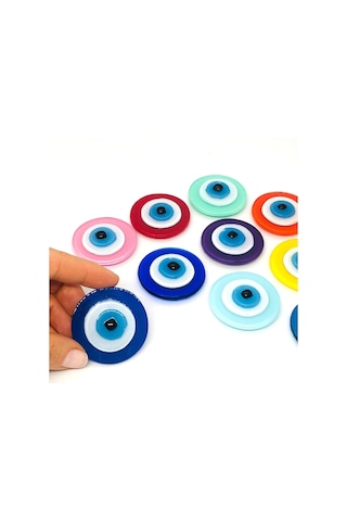 Mavi Cam Nazar Boncuklu Magnet