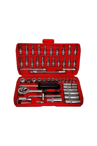 Moonshop Cr-v Max 1/4 Cırcırlı 53 Parça Lokma Anahtar Takımı Bits