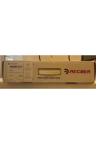 Reçber Cat 6 H.f. U/utp Sl400 23 Awg 100 Metre Kutu Gri