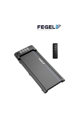 Fegel FG-11 Uygulama Destekli Bluetooth Hoparlörlü Uzaktan Kumandalı Koşu ve Yürüyüş Bandı 1.5 HP