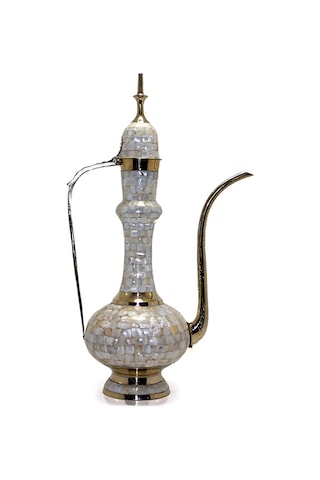 Konyax Pirinç Sedefli İbrik 55 Cm