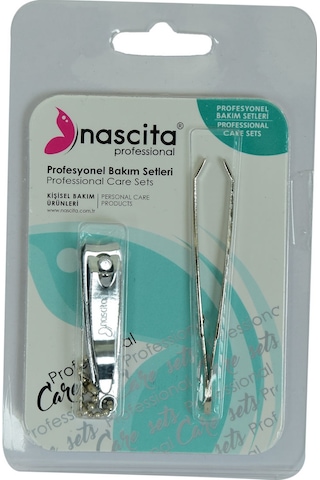 Nascita Cımbız Tırnak Makası Profesyonel Bakım Seti 2'li
