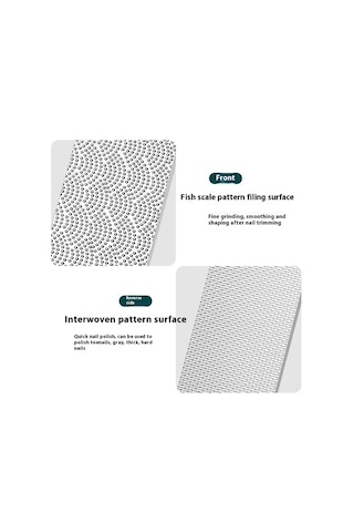 Shineyee Çift Taraflı Paslanmaz Çelik Tırnak Törpüsü, Cilalama Ve Parlatma İçin Pratik Aksesuar 12cm