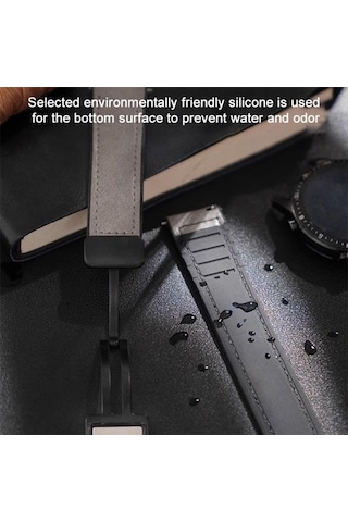 Watch Fit 4/4 Pro/fit 3 İle Uyumlu Hybrid Loop Kordon Manyetik Kilit Mekanizmalı Fıt 4 Kayış Bileğe Göre Ayarlanabilen 1.sınıf Kaplama Deri Görünümlü Fit 4 Pro Kordon